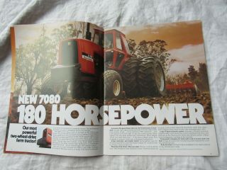 Allis - Chalmers 7040 7060 7080 tractor brochure 3