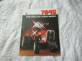 Allis - Chalmers 7045 Tractor Brochure