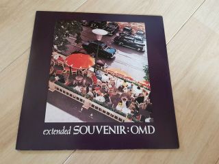 Omd Souvenir Rare 10 " Vinyl 3 Tracks 1981