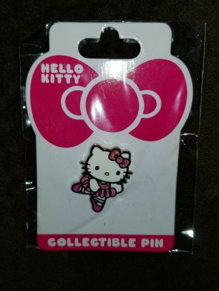 Rare Hello Kitty Con 40th Anniversary Collectible Ballerina Pin