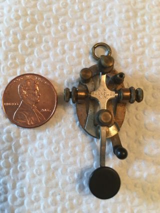 Antique Miniature Morse Code Telegraph Key
