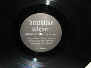 1BURZUM LP First Pressing Vinyl DSP w/ SIGNED Euronymous Letter GRAIL 7