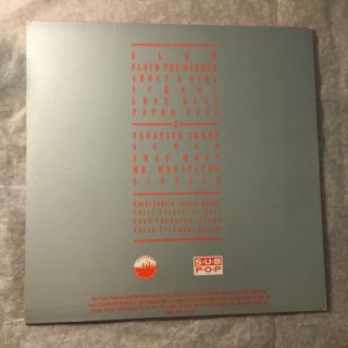 Nirvana Bleach Waterfront DAMP114 (1989) 1st Press Of 500 Red Vinyl Red/silver 2