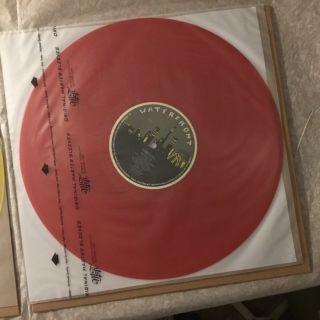Nirvana Bleach Waterfront DAMP114 (1989) 1st Press Of 500 Red Vinyl Red/silver 3