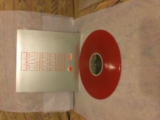 Nirvana Bleach Waterfront DAMP114 (1989) 1st Press Of 500 Red Vinyl Red/silver 5