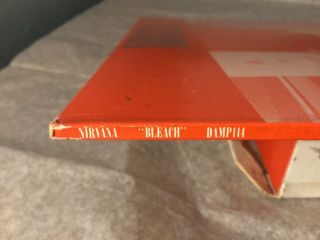 Nirvana Bleach Waterfront DAMP114 (1989) 1st Press Of 500 Red Vinyl Red/silver 8