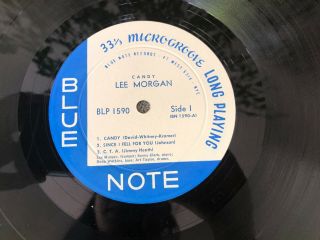 Candy by Lee Morgan/Mono/Blue Note - 1590/First Pressing/Near,  /Archival Cond. 3