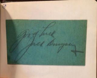Autograph Book - Sinatra/Durante/Jack Dempsey/Milton Berle/Paul Robeson & More 8