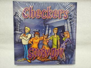 & Checkers Game Scooby Doo Edition Rare Htf Cartoon Network