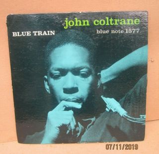 John Coltrane - Blue Train Lp - Blue Note - Blp 1577 Mono Rvg Ear 47 W 63rd