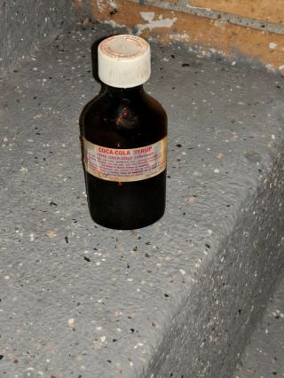 Antique Coca - Cola Pharmacutical Syrup