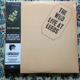 The Who - Live At Leeds 3 - Lp Deluxe Edtion & Psych Hard Rock,