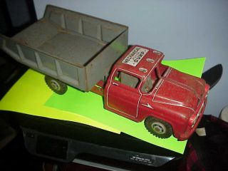 Vintage Wyandotte Toys 50s Hydraulic Dump Truck Marx 19 Inches Long 5309 - 1