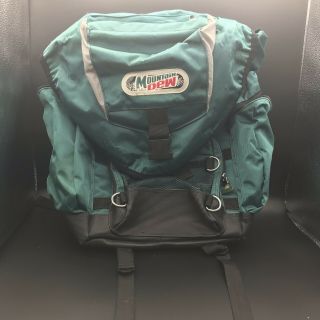 Vintage Mountain Dew Backpack Circa 1990 