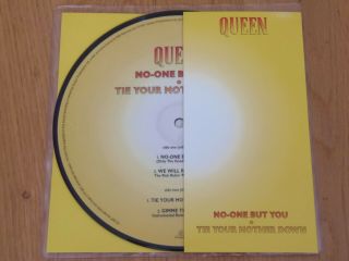 Queen No - One But You 7  Vinyl Single Picture Disc 1997 Ex,