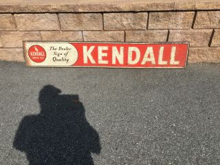 Kendall Motor Oil Vintage Sign All