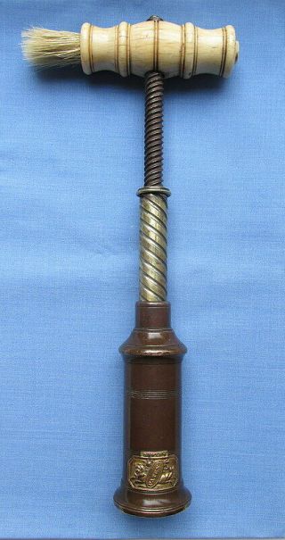 Antique Thomason Type Two Stage Mechanical Corkscrew/dowler Patent Badge