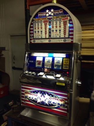 Igt S2000 Five Star Coin Slot Machine