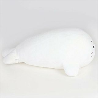 F/S SIROTAN Japanese Soft Plush doll Pillow hold 85 cm Washable Baby Harp Seal 3