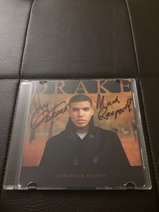 Drake - Comeback Season Cd Mixtape Signed (2009)