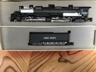 Train Set,  Ho Up Big Boy Engine With 6 Excursion Cars Never Removed From Box