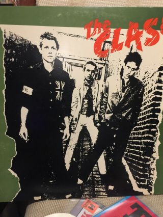 The Clash Self Titled Lp Vinyl Punk Je36060 Epic