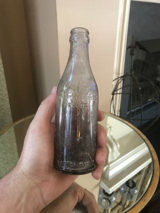 Rare Griffin Georgia Coca Cola Straight Side Bottling Bottle Antique