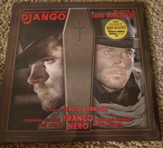 Django Soundtrack Luis Bacalov Bruno Nicolai Gold Vinyl Lp Ost