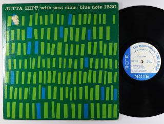 Jutta Hipp - With Zoot Sims Lp - Blue Note - Blp 1530 Mono Dg Rvg Ear 767 Lex