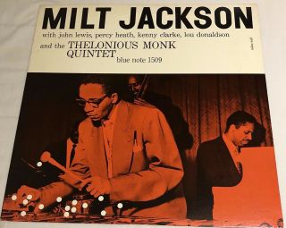 Milt Jackson With John Lewis Percy Heath,  Kenny Clarke Lou Donaldson T.  Monk