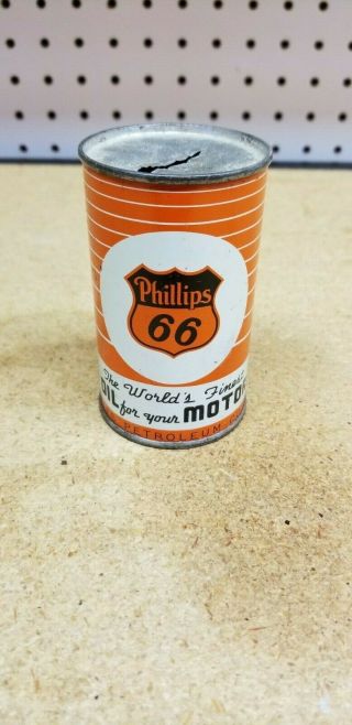 Phillips 66 Motor Oil Can Bank