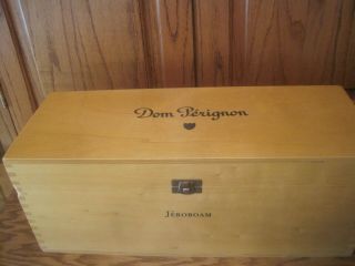 Dom Perignon Jerobomm Bottle And Wood Box