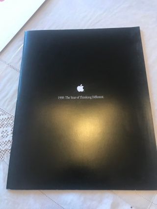 Apple 1998 The Year Of Thinking Different Art Advertising Book