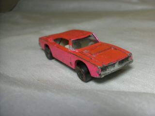 Vintage Hot Wheels Redline Pink Dodge Charger Car 2