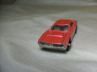 Vintage Hot Wheels Redline Pink Dodge Charger Car 3