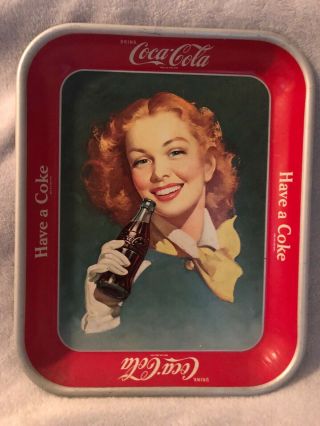 Vintage Coca Cola Tray.