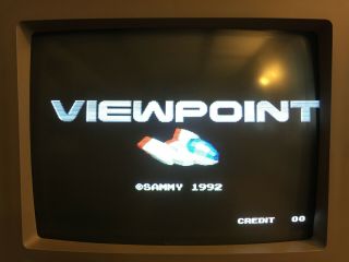 Snk Viewpoint View Point Neo Geo Mvs English Label Cartridge Authentic Jamma