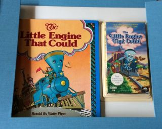 ' Little Engine That Could ' (2) Production Cels w/ Book & VHS NIB Universal 5