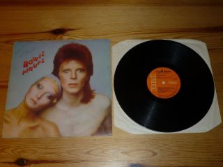David Bowie - Pinups Vinyl Album Lp Record 33rpm Plays Rs1003