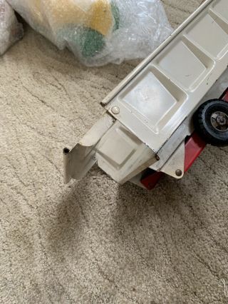 Vintage Structo Toy Hydraulically Operated Dump Truck Pressed Steel 1950s 7
