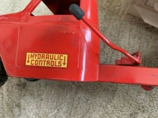 Vintage Structo Toy Hydraulically Operated Dump Truck Pressed Steel 1950s 8