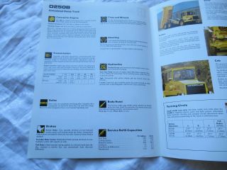 Caterpillar CAT D250B articulated dump truck brochure 5