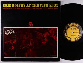 Eric Dolphy - At The Five Spot Vol.  2 Lp - Prestige - Prlp 7294 Mono Rvg