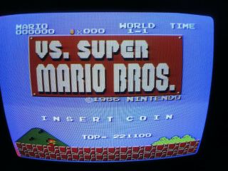Vs.  Mario Bros.  No Jamma Arcade Pcb By Nintendo