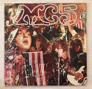 Mc5 - Kick Out The Jams - Uncensored Garage Psych Punk Vinyl Lp Eks - 74042 1969