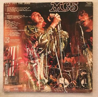 MC5 - Kick Out The Jams - UNCENSORED Garage Psych Punk vinyl LP EKS - 74042 1969 3