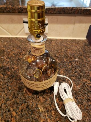 Blantons Bourbon Whiskey Bottle Lamp