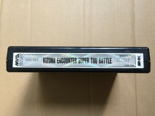 SNK Kizuna Encounter Neo Geo MVS English label cartridge authentic arcade JAMMA 2