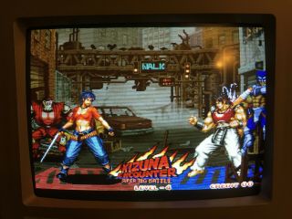 SNK Kizuna Encounter Neo Geo MVS English label cartridge authentic arcade JAMMA 6