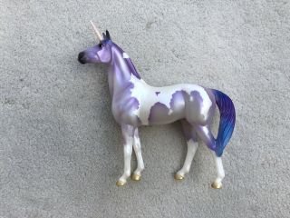 Rare Classic Breyer Horse 712164 Andreus Purple Unicorn Thoroughbred Web Sr